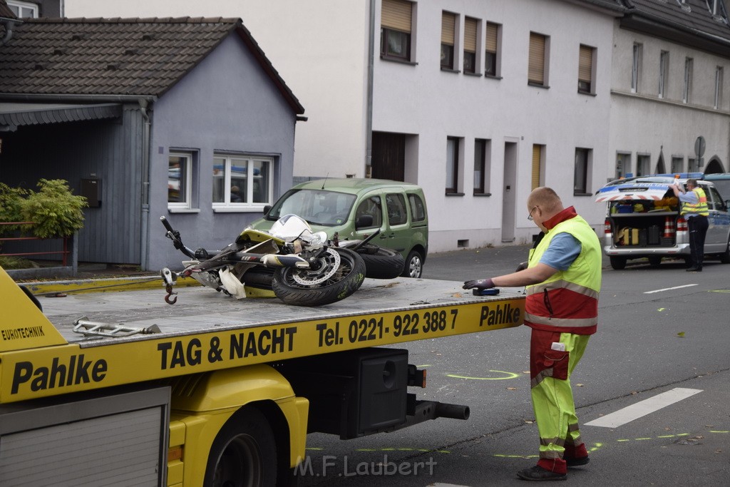 VU Krad PKW Koeln Duennwald Berlinerstr P128.JPG - Miklos Laubert